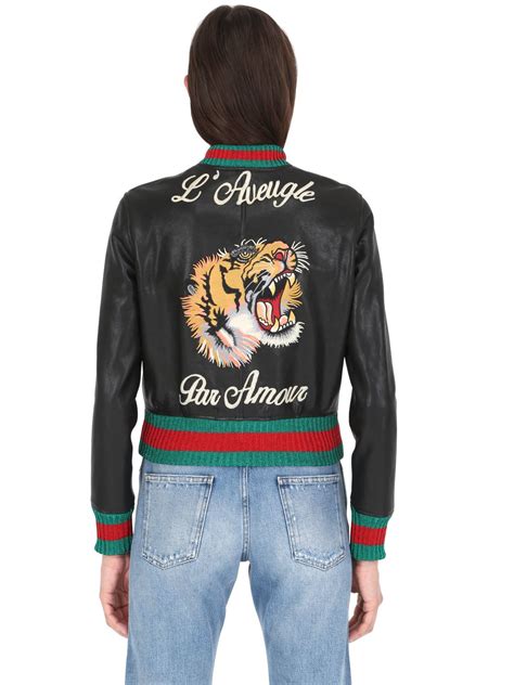 gucci twill bomber jacket|Gucci bomber jacket tiger.